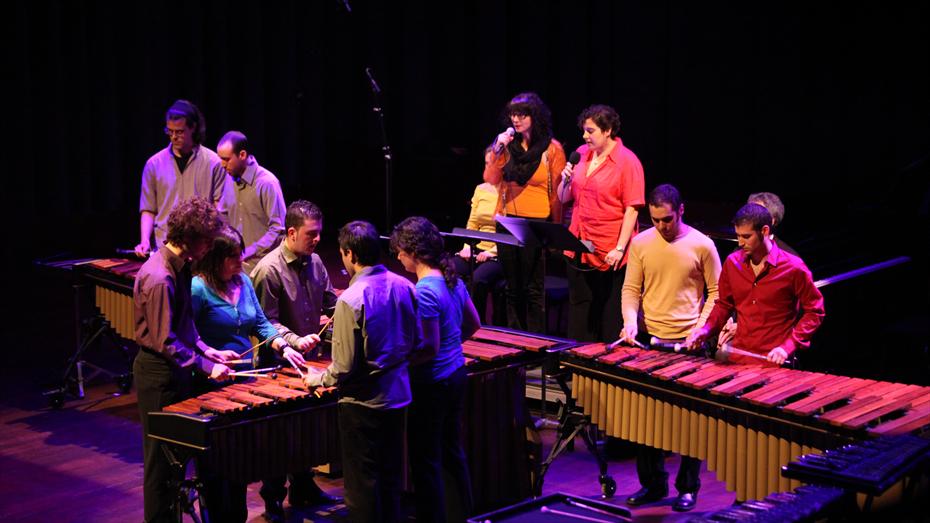 Conjunt de percussió de l'Esmuc