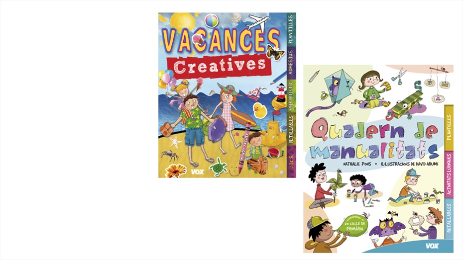 Vacances creatives + Quaderns Manualitats