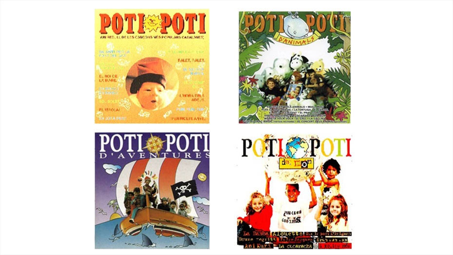 PACK POTI POTI 4 CDS