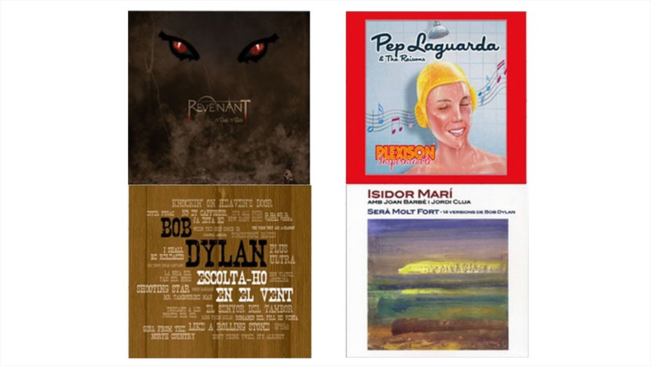 Pack CD Folk i Pop Català i tribut a Dylan (total 4 cds)