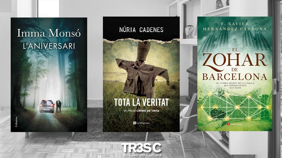Llibres: El Zohar de Barcelona, L'Aniversari i Tota la veritat