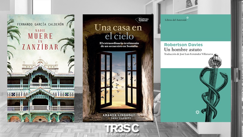 Llibres: Un hombre astuto, Nadie muere en Zanzíbar i una casa en el cielo