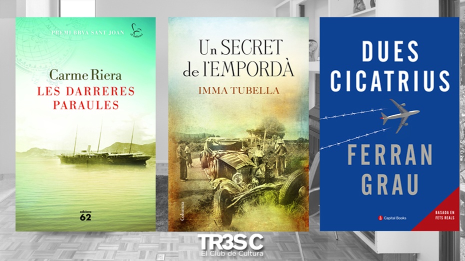 Llibres: Un secret de l'Empordà, Dues cicatrius i Les darreres paraules