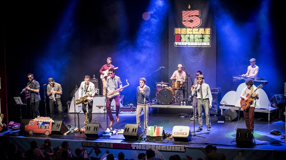 Reggae per xics amb The Penguins