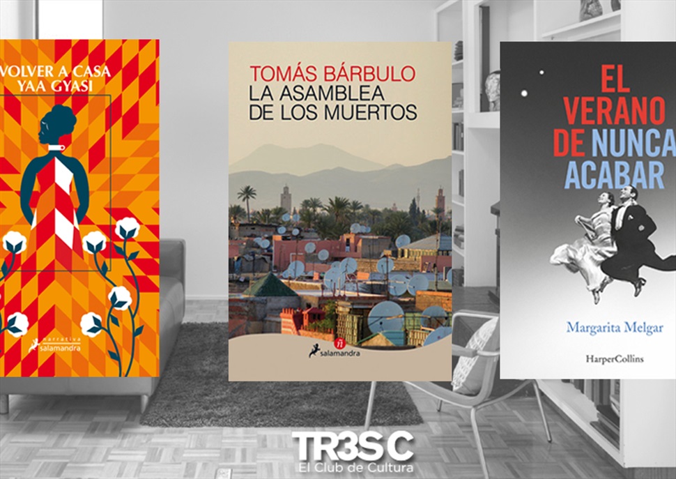 Llibres: Volver a casa, La asamblea de los muertos i El verano de nunca acabar