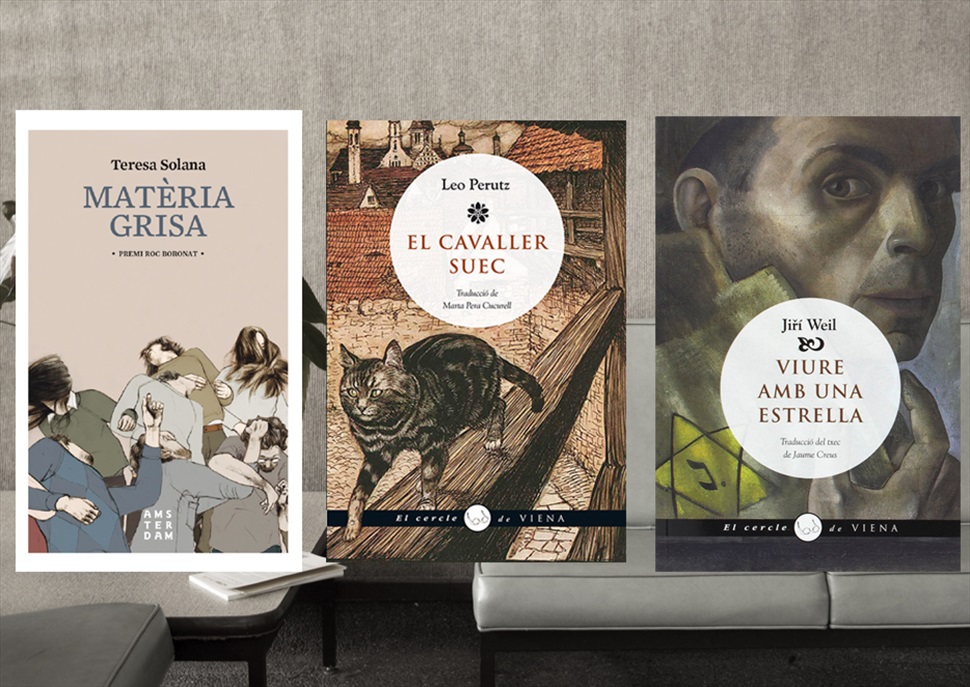 Pack de llibres: Matèria grisa, El cavaller suec, Viure amb una estrella