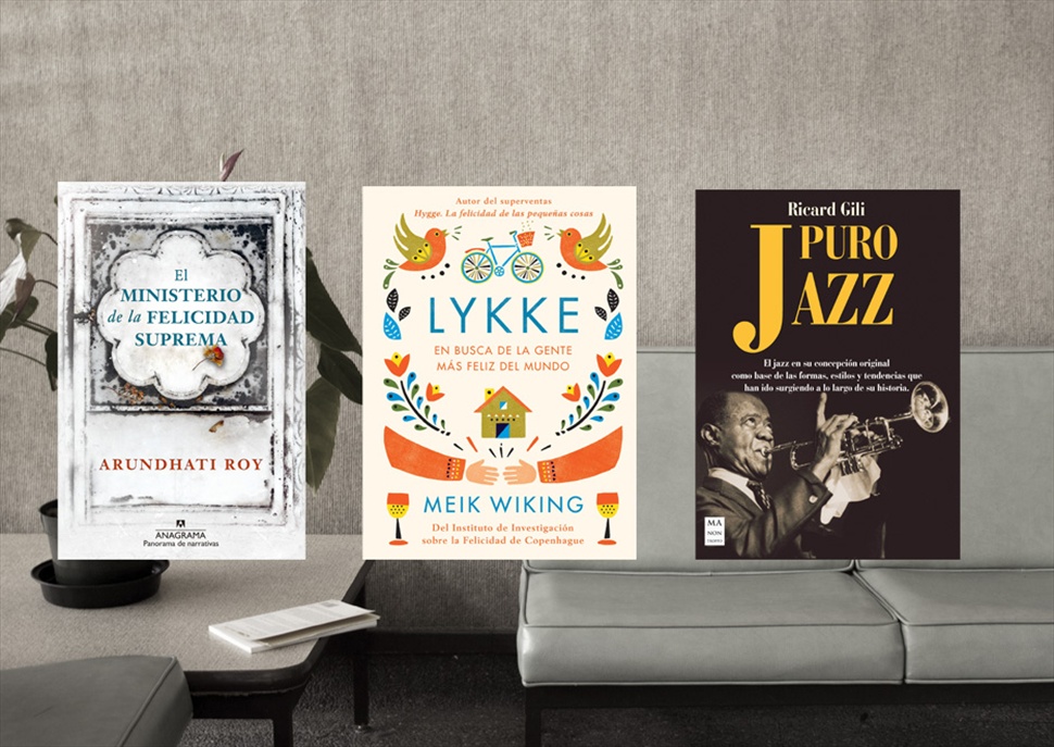 Pack de llibres: El Ministerio de la felicidad, Lykke i Puro Jazz