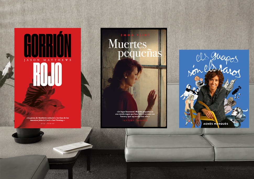 Pack de Llibres: Gorrión Rojo, Els guapos són els raros i Muertes Pequeñas