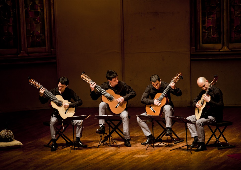 In Crescendo, cuarteto de guitarras