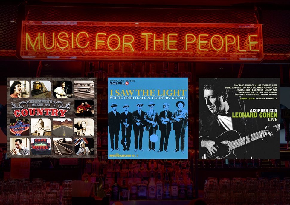 Pack L.Cohen + Country + Gospel (6 CDs)