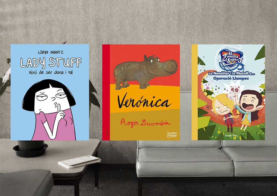 Llibres: Lady Stuff, Verònica i La Nenúfar i la Matoll a Operació Llampec