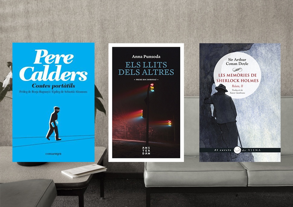 Llibres: Contes portàtils, Els llits dels altres i Les memòries de Sherlock Holmes