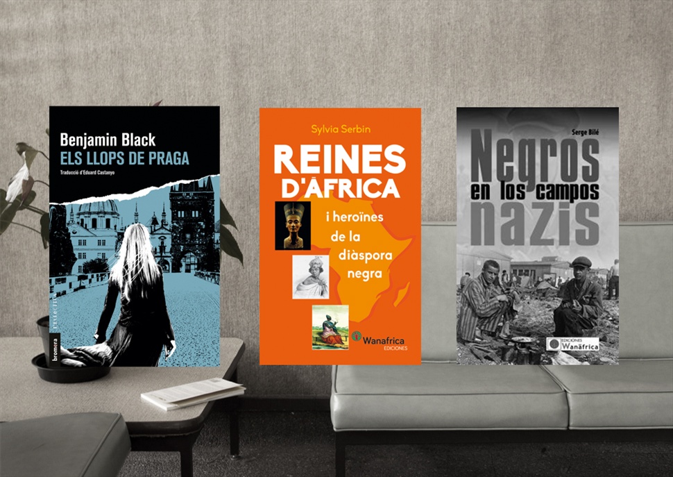 Llibres: Els llops de Praga, Reinas de África i Negros en los campos nazis