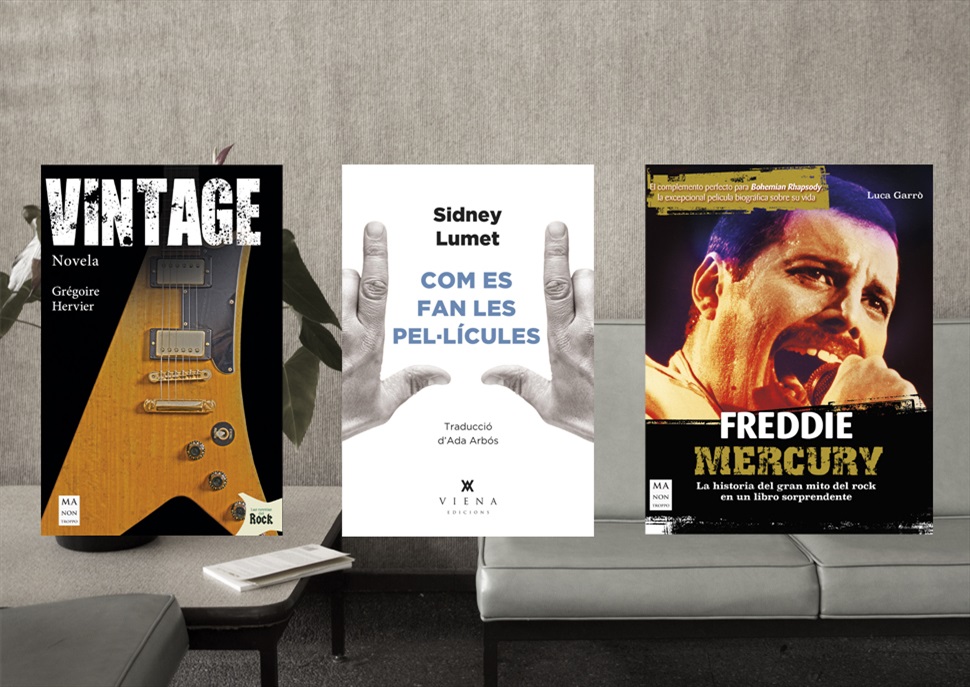 Llibres: Vintage, Freddie Mercury i Com es fan les pel·lícules