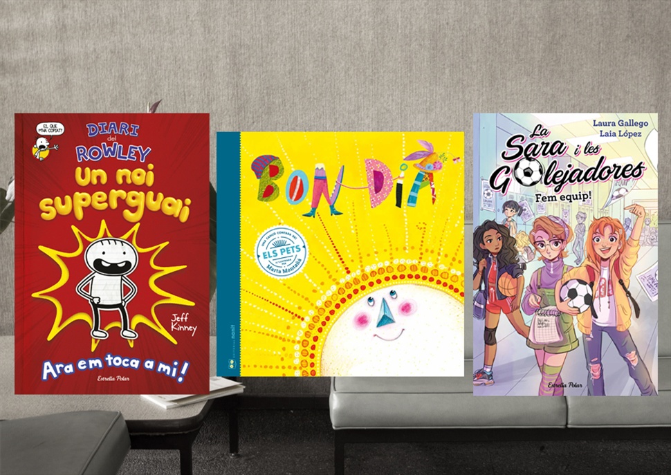 Llibres: Bon dia, Diari d'en Rowley i Sara i les golejadores