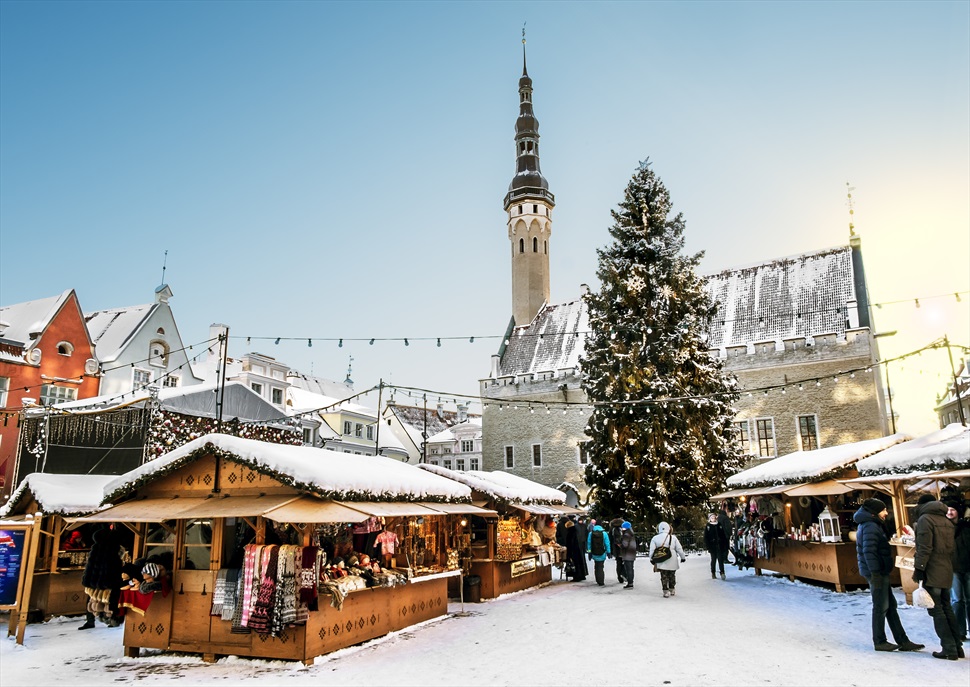 Riga, Tallin i els seus mercats de Nadal