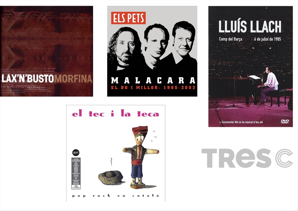 PACK CD: LLACH + ELS PETS+ LAX N BUSTO+ VARIAT TEC I TECA 2017