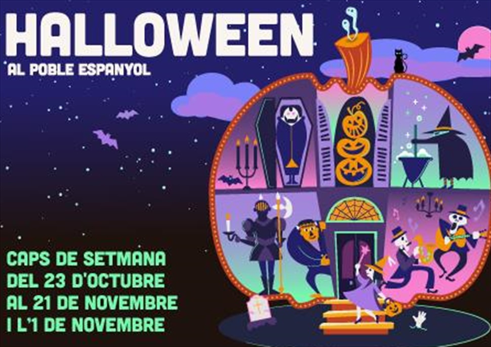 Halloween al Poble Espanyol