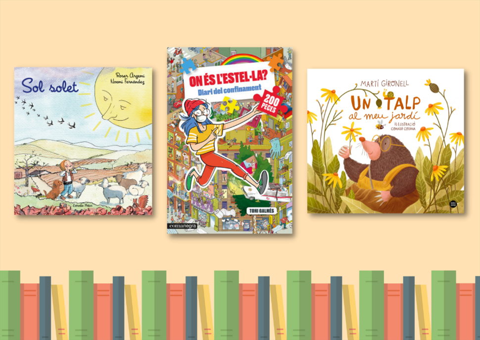 LLIBRES: Sol solet, Un talp al meu jardí i Puzzle On és l'Estel·la?