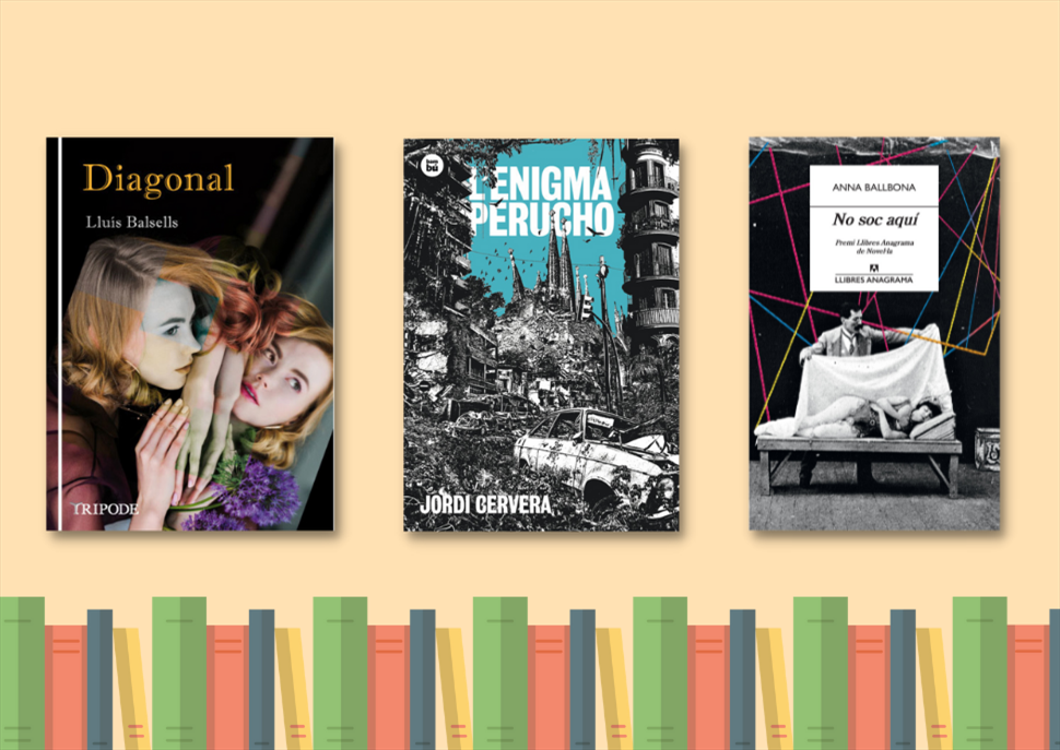 Llibres: Diagonal, L'enigma Perucho i No soc aquí