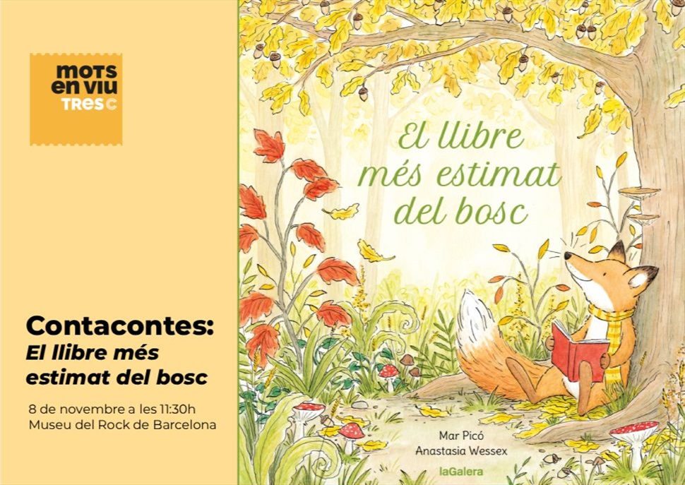 Contacontes: "El llibre més estimat del bosc" de Mar Picó