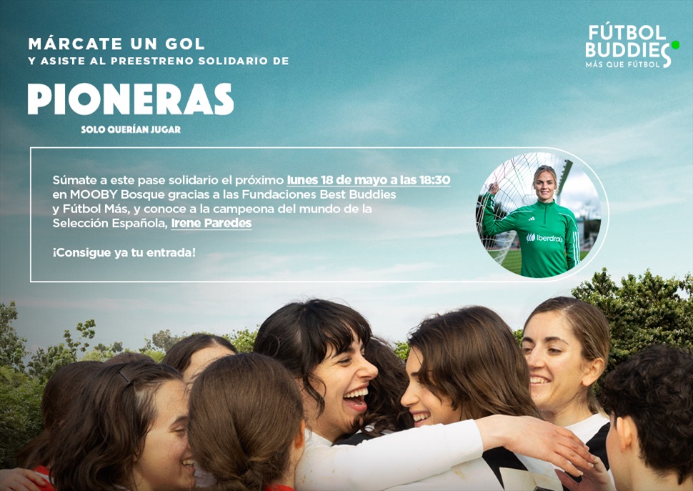 Passi benèfic "Pioneras: Solo querían jugar"