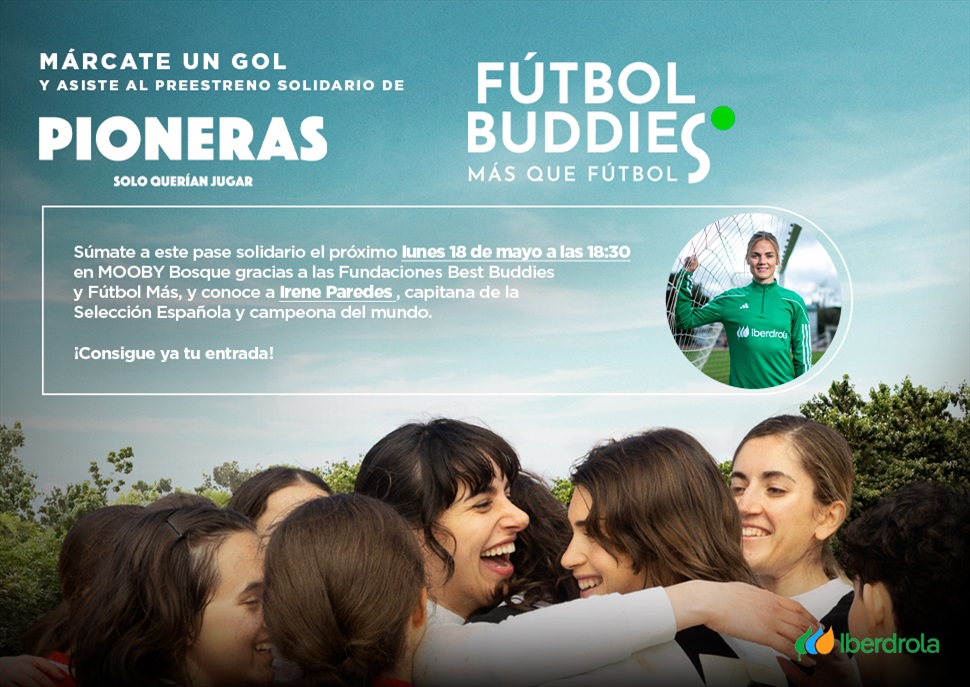 Passi benèfic "Pioneras: Solo querían jugar"