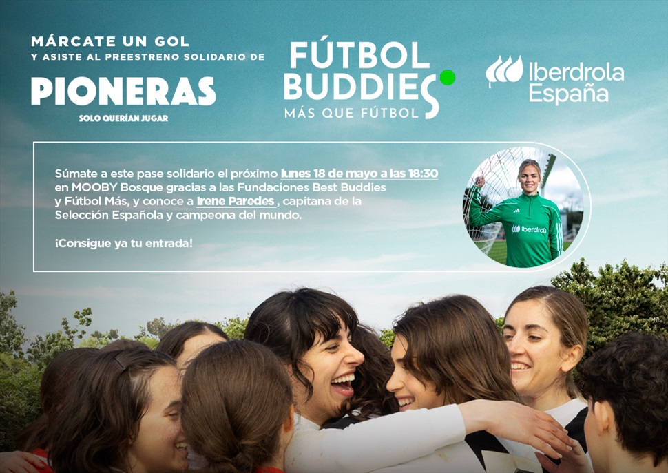 Passi benèfic "Pioneras: Solo querían jugar"
