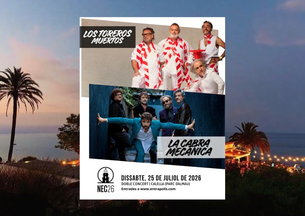 Los Toreros Muertos i La Cabra Mecánica al #NEC26